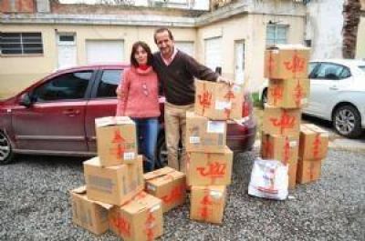 Donaci�n de medicamentos al Hospital Municipal