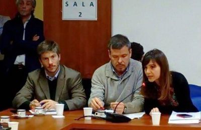 Bonifatti y Guti�rrez junto a la Diputada Raverta gestionaron en la C�mara Baja por el ex Emhsa