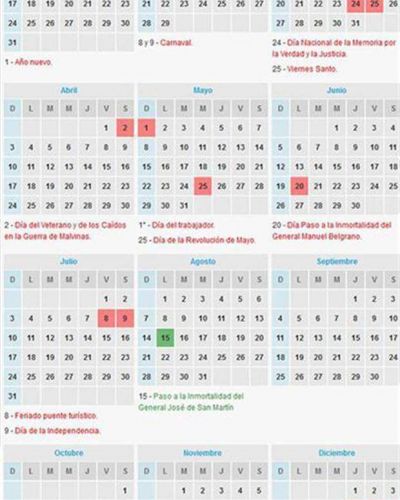 Finalmente, el 17 de junio ser� feriado nacional y habr� un fin de semana extralargo
