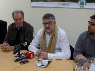 Villegas visit� la ciudad, recorri� el PITA y dialog� con S�nchez