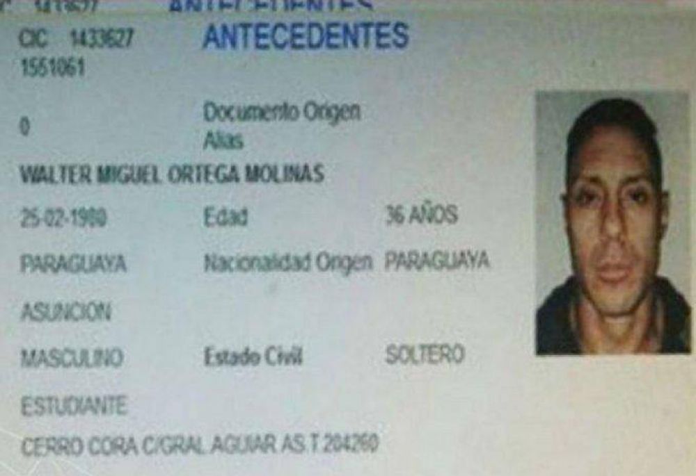 La justicia paraguaya orden detener a Prez Corradi por falsificar documentos