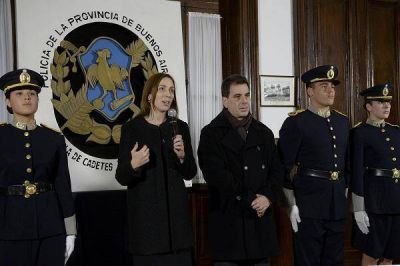 Mar�a Eugenia Vidal anunci� un programa de capacitaci�n policial