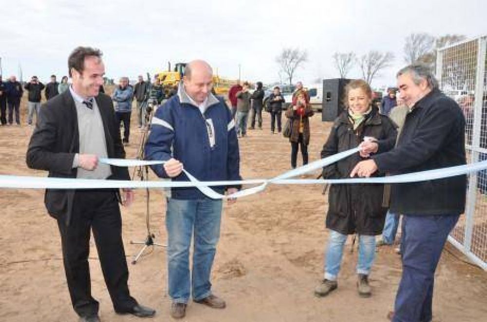 Trenque Lauquen vuelve a marcar rumbos en Pol�tica Ambiental: se inaugur� el Centro de Acopio Transitorio