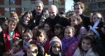 Larreta llev� a Tini Stoessel a una villa porque �la cultura debe llegar a todos lados�