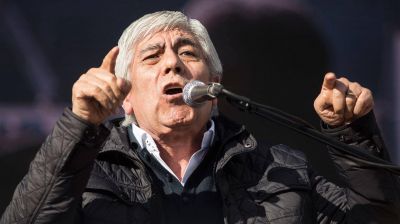 Hugo Moyano adelant� cu�ndo definir�n si habr� m�s medidas de fuerza
