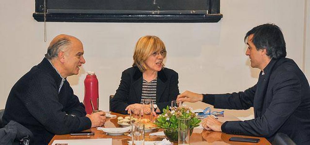Grindetti se reuni� con Bullrich