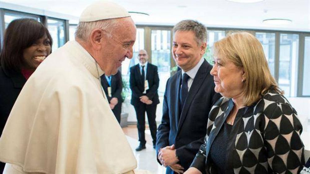 Susana Malcorra se reuni con el papa Francisco en el Vaticano y asegur que 