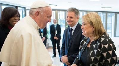 Susana Malcorra se reuni� con el papa Francisco en el Vaticano y asegur� que 