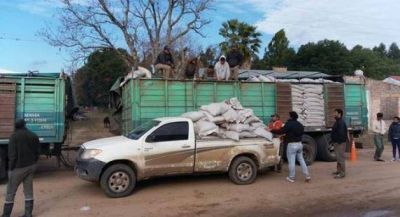 El Gobierno asiste con alimentos a los productores