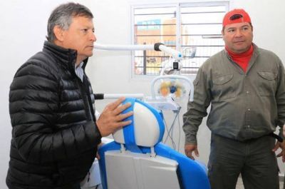 Peppo destac� la obra del MTD Emerenciano y apunt� a la �prevenci�n de la salud�