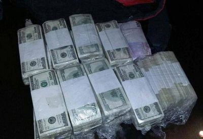 El operativo en el convento | Perros de la AFIP y arduo recuento de los billetes h�medos de L�pez