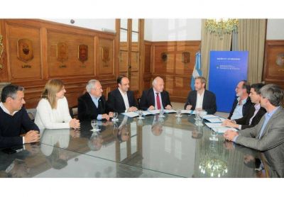 Lifschitz firm� un acuerdo con Naci�n para la construcci�n del desag�e Espora