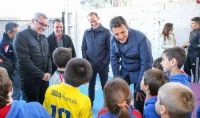 Insaurralde visit� a Massa y le apunt� a Arangueren