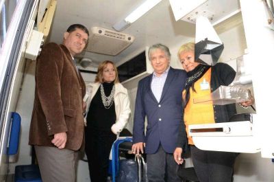 Casas y Bosetti encabezaron jornada de abordaje sanitario territorial en hospital de Los Robles