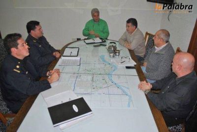 Zara convoc� a las fuerzas de seguridad para planificar operativos de prevenci�n