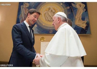 El Papa recibe al Primer Ministro de los Pa�ses Bajos