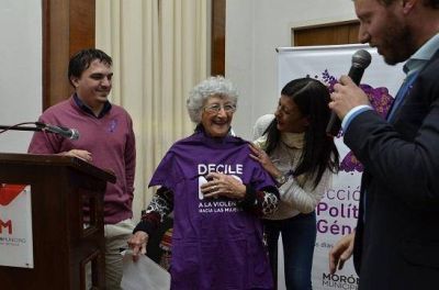 Mor�n lanz� el programa CUIDAR
