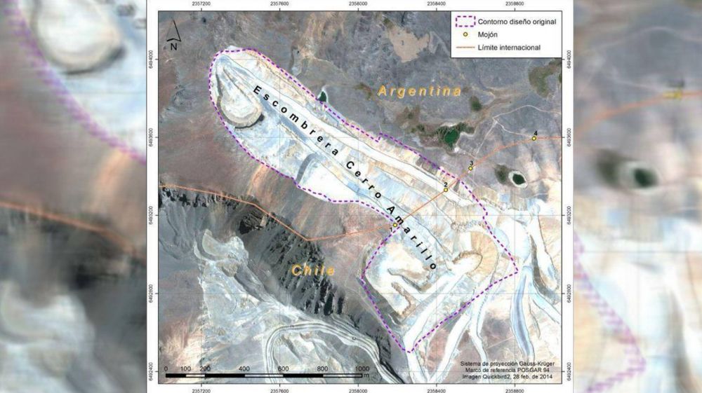 Una empresa chilena cre un megabasurero de residuos mineros en suelo argentino