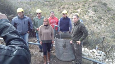 Hist�rico: por primera vez, los pobladores de La Ci�naga cuentan con agua potable