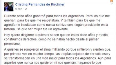Cristina Elisabet Kirchner: 