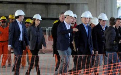 Obras son amores: Vidal gira fondos a intendentes en busca de una convivencia pac�fica