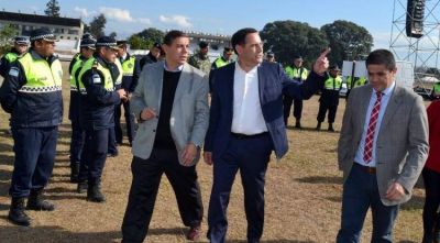 Supervisaron el operativo de seguridad en el Hip�dromo