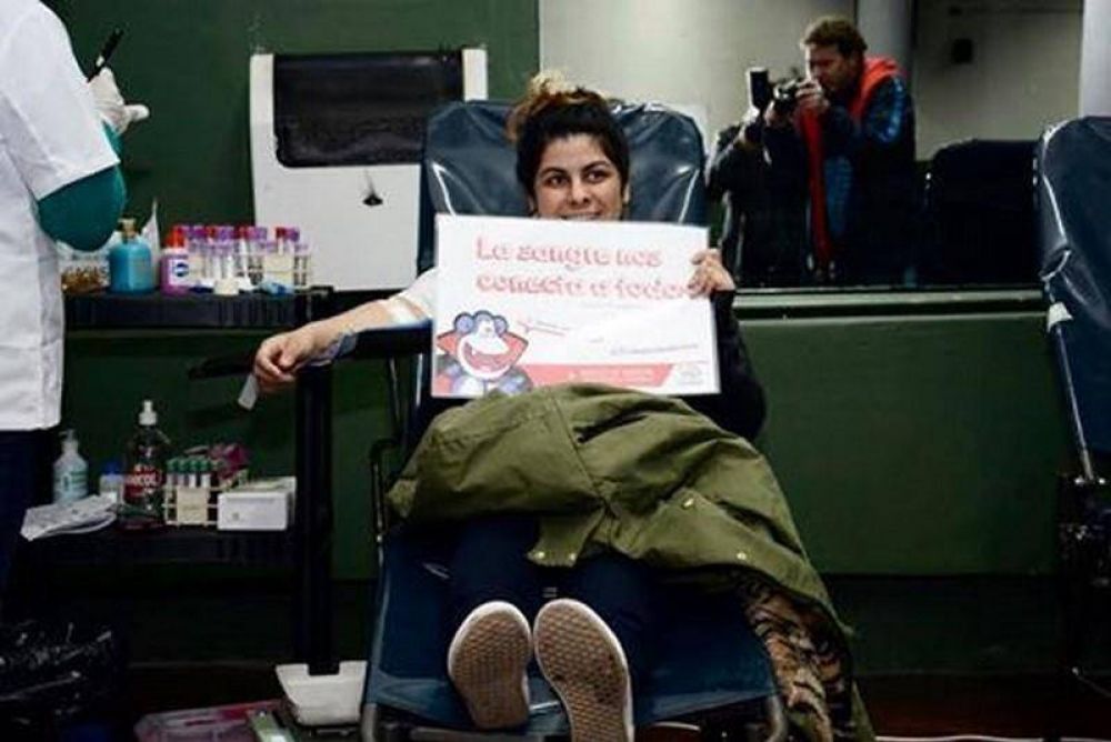 Burzaco: donaron sangre para el Garrahan