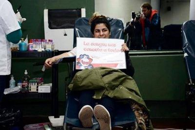 Burzaco: donaron sangre para el Garrahan
