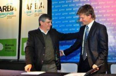 La Municipalidad firm� un convenio con Arba