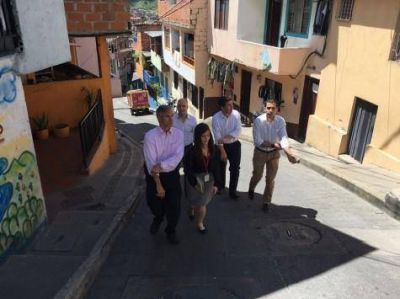 Viaje rel�mpago: Larreta lleg� ayer