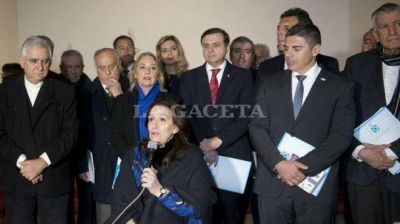 Michetti, en Tucum�n: 