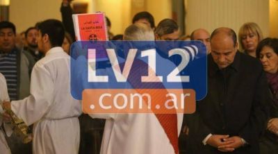 Manzur particip� de la Celebraci�n de los Ritos Orientales