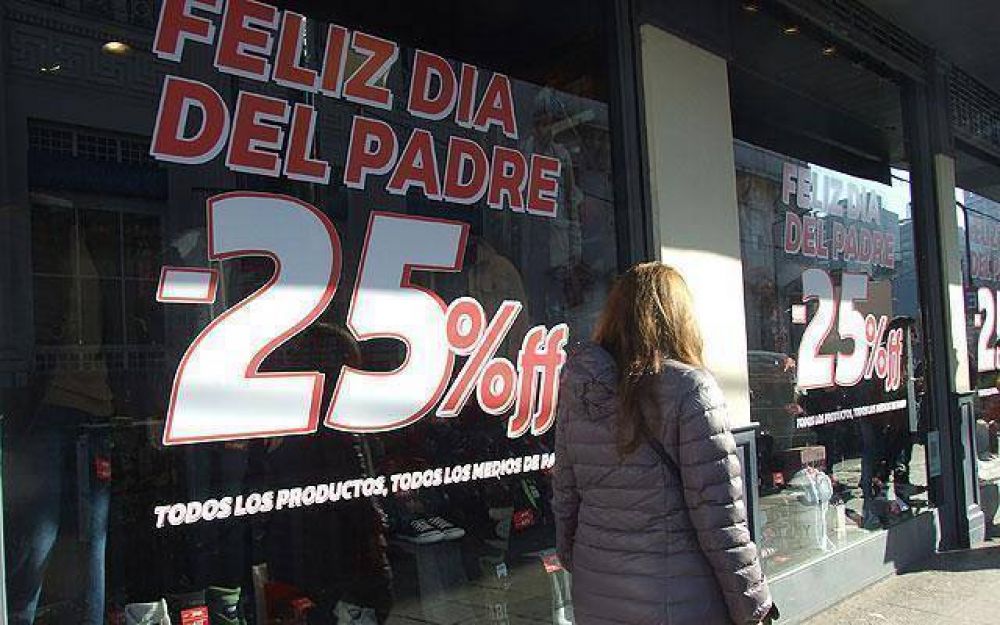 Fuerte ca�da en las ventas por el D�a del Padre seg�n CAME