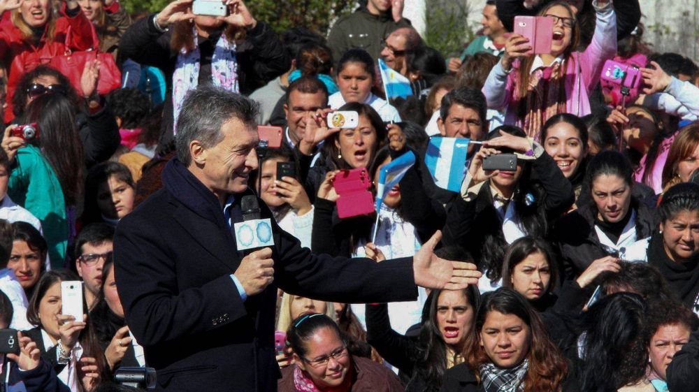 Da de la Bandera: cinco mil alumnos prometen lealtad en un acto con Macri