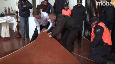 Exclusivo: as� es la b�veda de hormig�n oculta en el convento