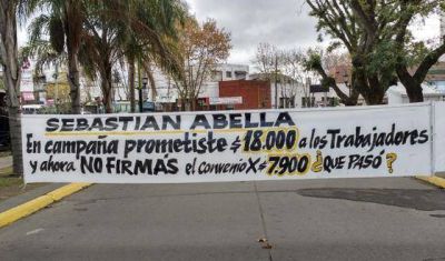 Crece el conflicto entre los Municipales y Abella