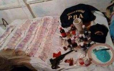Balcarce: En operativo antidroga, incautan ketamina l�quida y armas