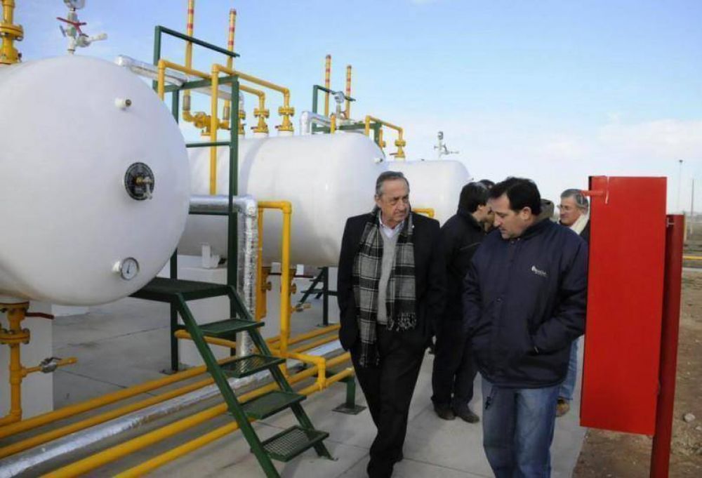 El Intendente recorri la obra que permitir extender el suministro de gas a toda lo localidad de Gardey