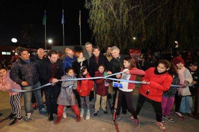 El Polideportivo de La Paloma cuenta con un play�n multiuso