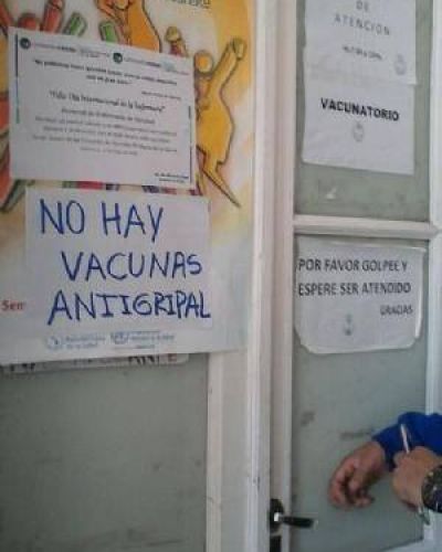 Las postas sin vacunas antigripales