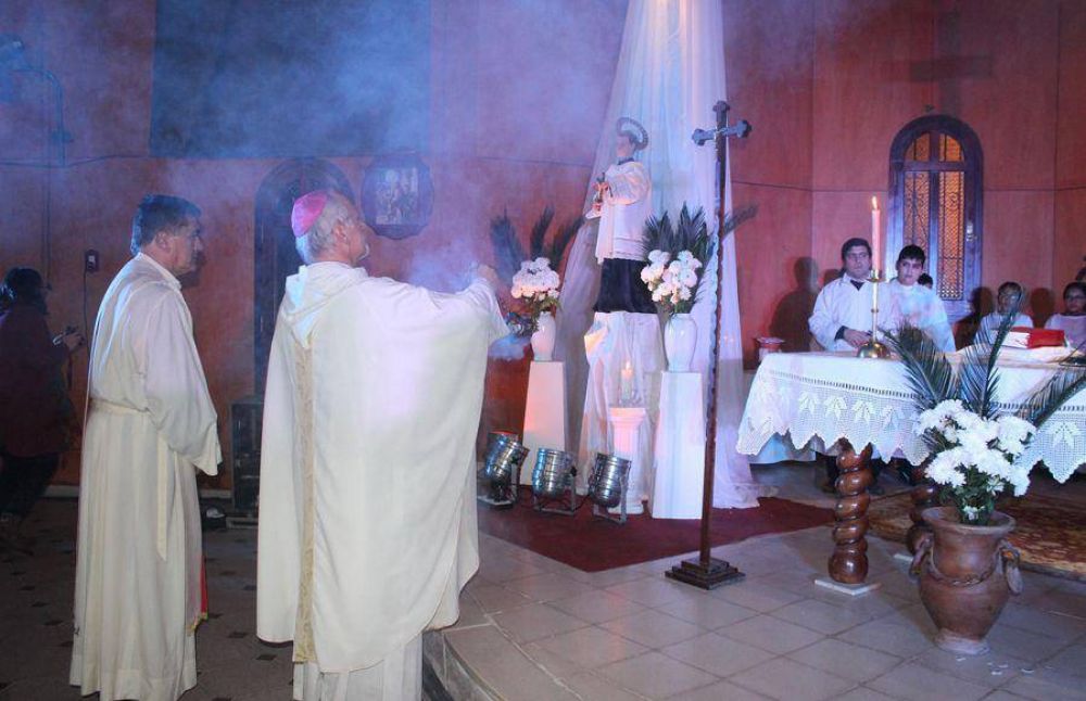 Honraron a su patrono en el barrio Primera Junta