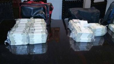 Peritar�n el dinero que iba a esconder L�pez