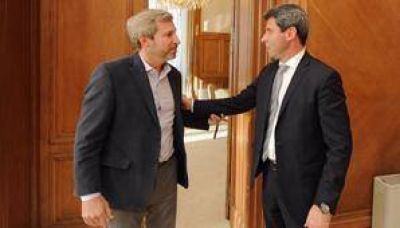 Sergio U�ac se reuni� con Frigerio por la visita de autoridades nacionales