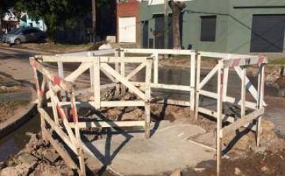  Lomas: Avanza la nueva obra de cloacas en San Jos� Oeste