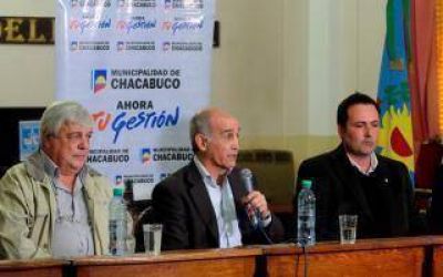 El vicegobernador bonaerense visit� Chacabuco