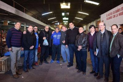 Funcionarios nacionales mantuvieron una intensa jornada de trabajo con el �rea de Obras P�blicas