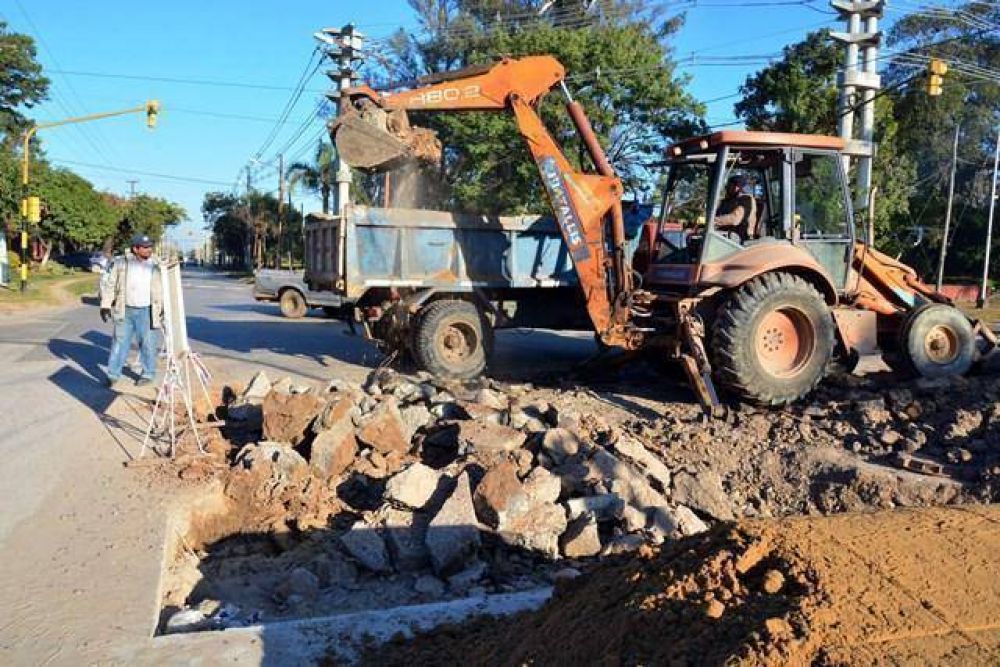 Tareas de la comuna en el barrio San Agust�n 