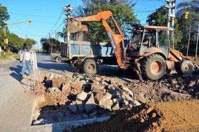 Tareas de la comuna en el barrio San Agust�n 