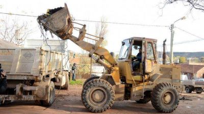 No terminan de retirar basura en el barrio Villa Ceferino