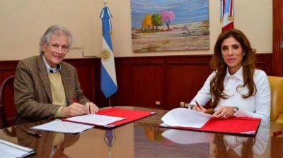 Firman importantes convenios entre la Provincia y la Naci�n